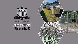 Fence Contractor in Whitesville, SC | Good Fence Company