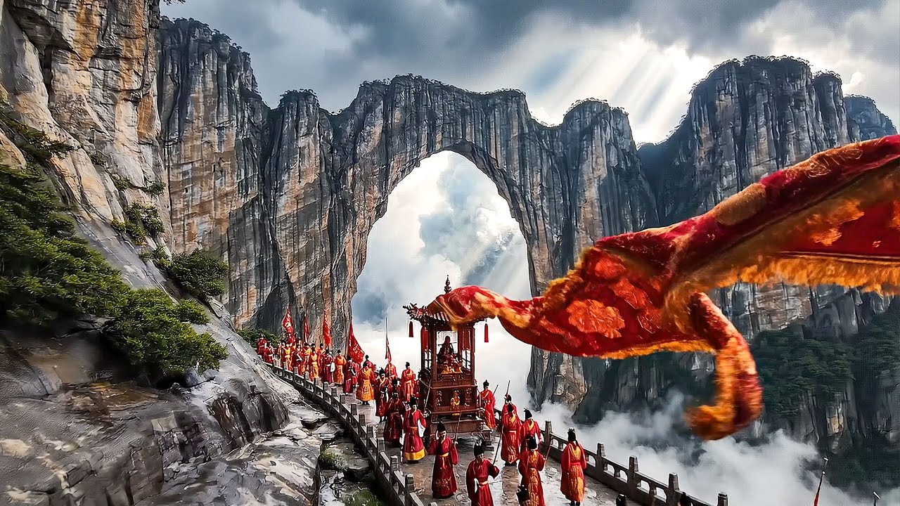 Silent Spirit Journey 2026 China 🇨🇳 | 1000-Year Ancient Parade, Narrowest Ledge & Holy Bells 4k