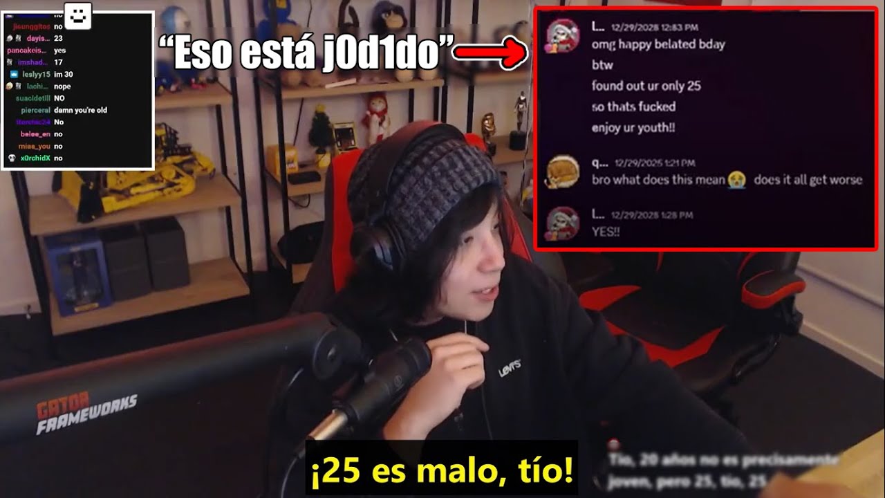 🎂 Quackity cumple 25 años y le ADVIERTEN: 