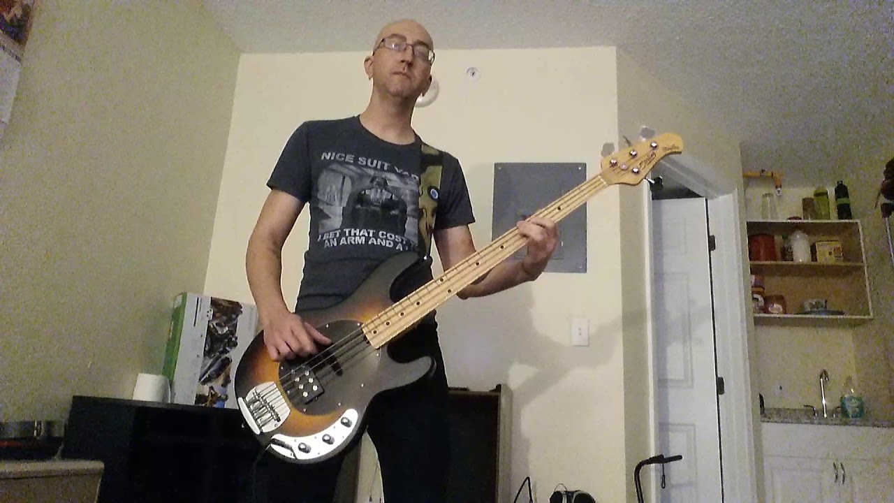 AC/DC- back in black (bass cover) - YouTube