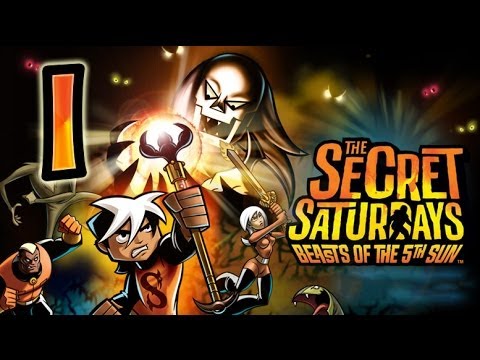 The Secret Saturdays: Beasts of the 5th Sun Walkthrough Part 1  (Wii, PS2, PSP)