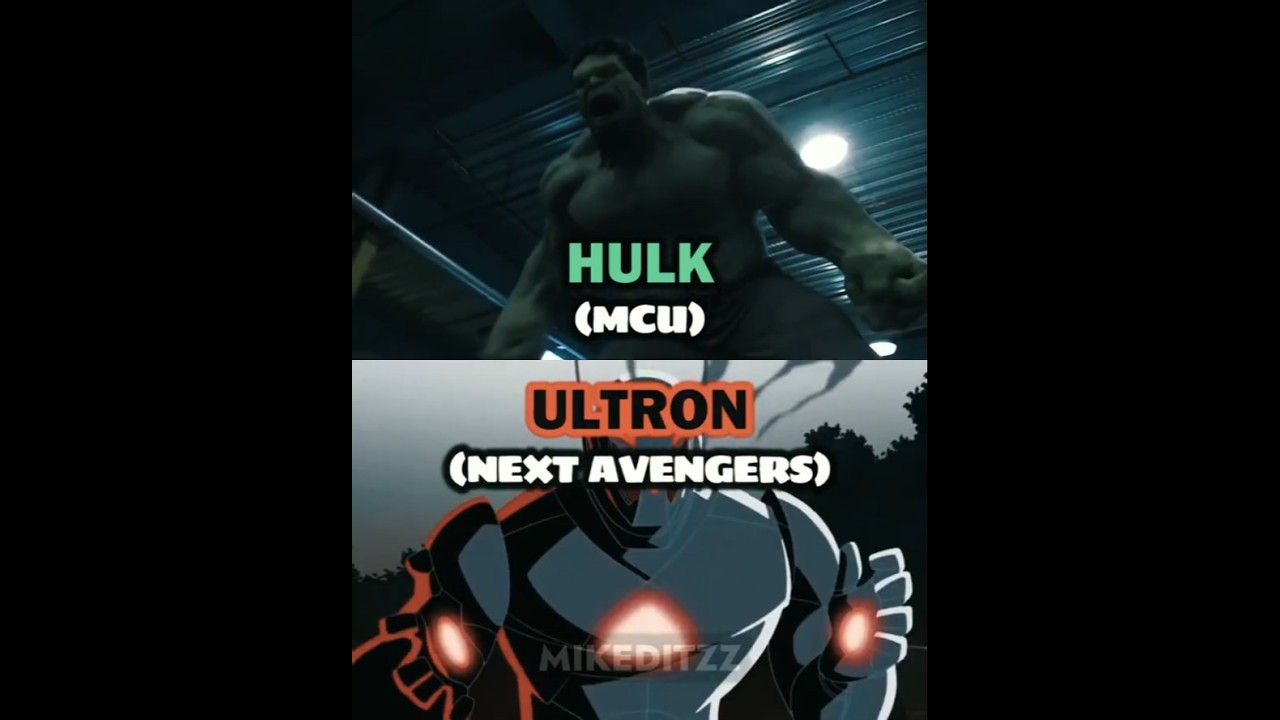 Hulk vs Ultron (Next Avengers)