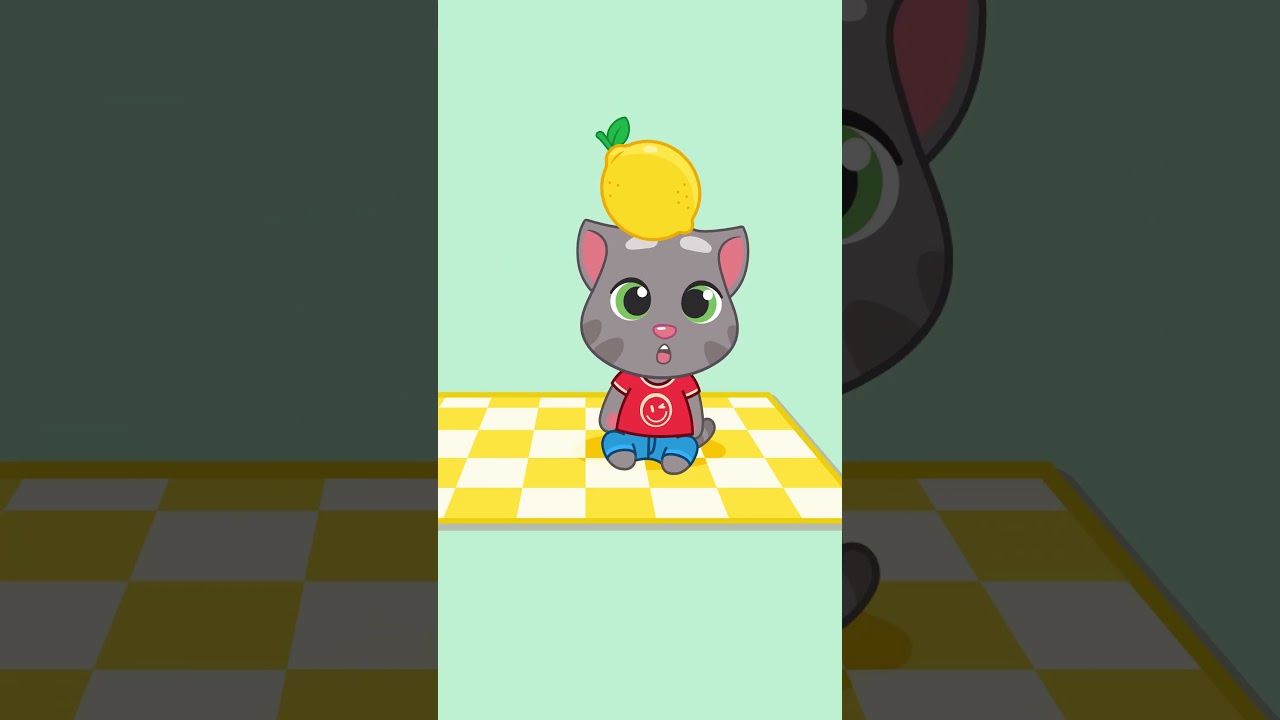 Give Food to Molang and Tom to see what happens 👀 #molang #talkingtom