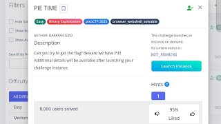 Picoctf Pie Time July 18, 2025 Solved With Phone Termux And Kali Linux