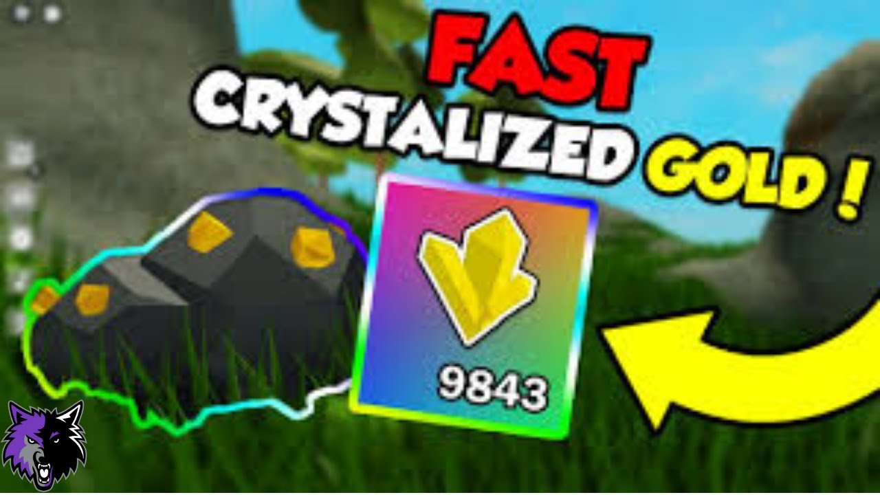 HOW TO GET TONS OF CRYSTALLIZED GOLD IN SKYBLOCK YouTube
