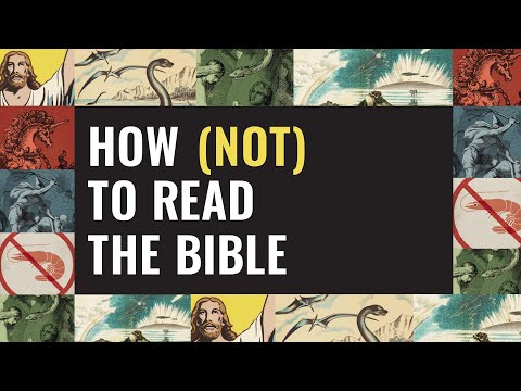 How (not) to Read the Bible - Never Read a Verse (1)