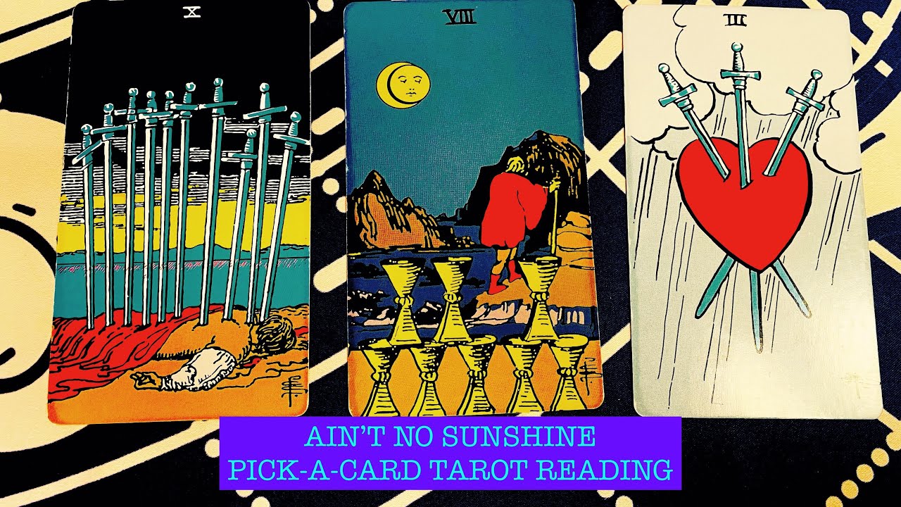Ain’t No Sunshine When You’re Gone 🌑🌚🤧/Their Regrets/Pick a Card Tarot Reading🖤