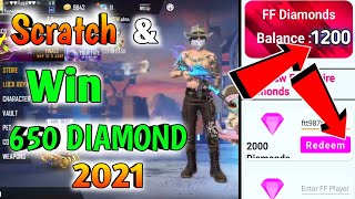 Scratch And Win Diamond In Free Fire ! Free Fire Unlimited Diamond Add Without Paytm 100% Working screenshot 5