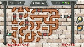 Pipeline Level 94 All 3 stars By Pixign, Android Solution