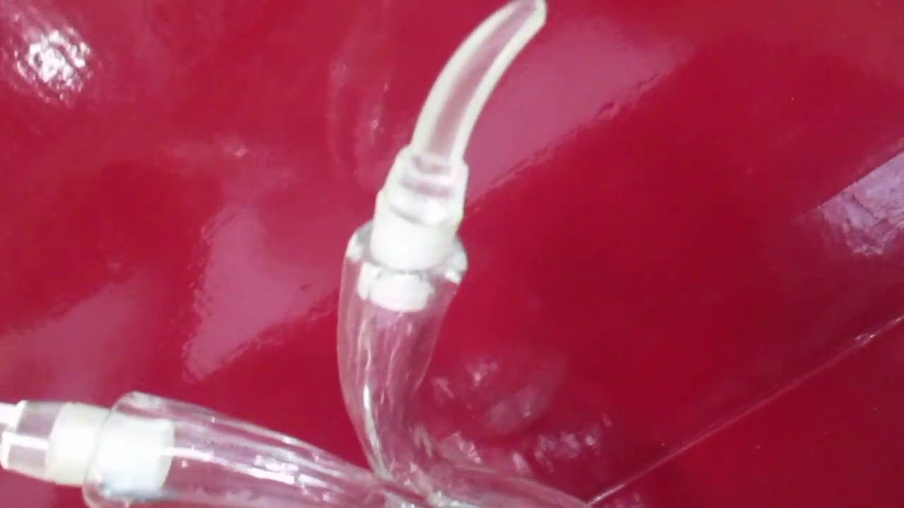 Vintage Oil/Vinegar Double Gooseneck Glass Pour Cruet Bottle France Stopper EUC