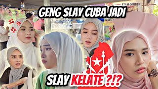 Download Lagu GENG SLAY CUBA JADI SLAY KELATE? SEMPAT RECORD FATIN JATUH MOTOR!! MP3