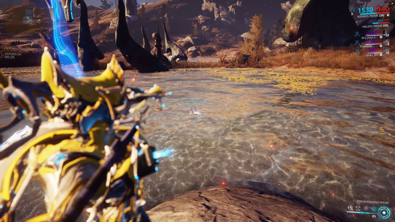 [Warframe][FiSH] Mortus Lungfish