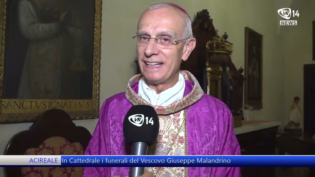 ACIREALE / In Cattedrale i funerali del Vescovo Giuseppe Malandrino