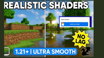 Best Realistic Shaders for MCPE 1.21+ | Ultra Smooth + No Lag + Render Dragon Support