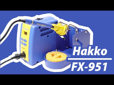 I got a professional soldering iron, HAKKO FX-951! - YouTube