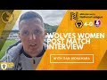 Wolves manager Dan McNamara post-match interview - Wolves Women 4-0 Loughbough Lightning