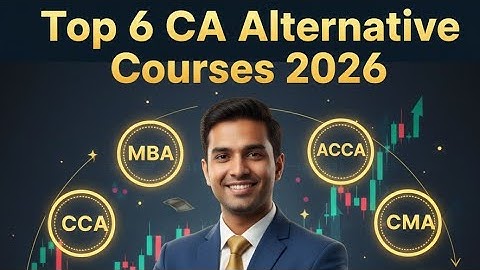 Top 6 CA Alternative Courses in 2026 | High Salary Commerce Courses | Mayank Commerce Classes