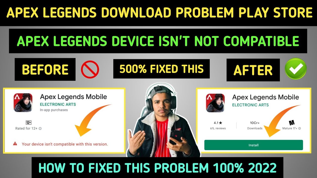 How to Solve Apex Legends Mobile Device Not Compatible Problem in