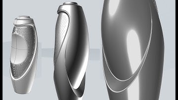 Freestyle Bottle Modeling in Moi3D Tutorial