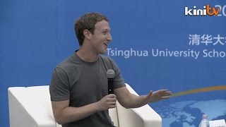 Mark Zuckerberg speaks fluent Mandarin during Q&A in Beijing Resimi