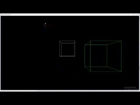 Java Perspective 3D Rendering - first test