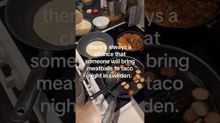 studying abroad means being respectful 😭#lifeabroad #sweden #studyabroad #meatballs #taconight