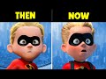 The incredibles vs incredibles 2 animation differences