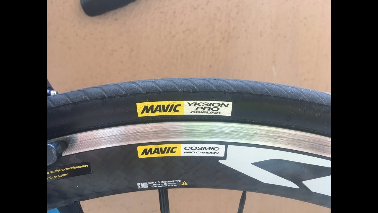 Mavic Yksion Pro il copertone che non buca mai - YouTube