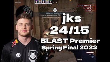 CSGO POV G2 jks (24/15) vs Vitality (ANUBIS) @ BLAST Premier Spring Final 2023jks