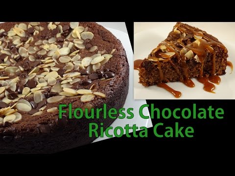 Flourless Dark Chocolate Ricotta Cake- with yoyomax12