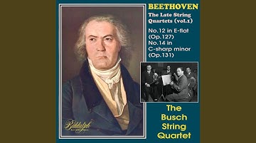 String Quartet No. 14 in C-Sharp Minor, Op. 131: I. Adagio ma non troppo e molto espressivo