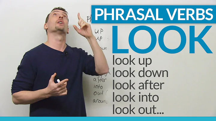 LOOK at these PHRASAL VERBS with "look" - DayDayNews