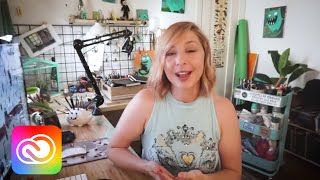 Make It: Time Lapse Art with Mary Doodles | Adobe Creative Cloud