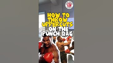 How to throw uppercuts on a punch bag #boxing #boxingtutorial #learnboxing #boxingtips #regalboxing