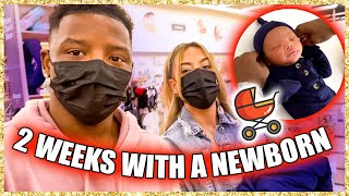 OUR FIRST TWO WEEKS WITH A NEWBORN BABY
