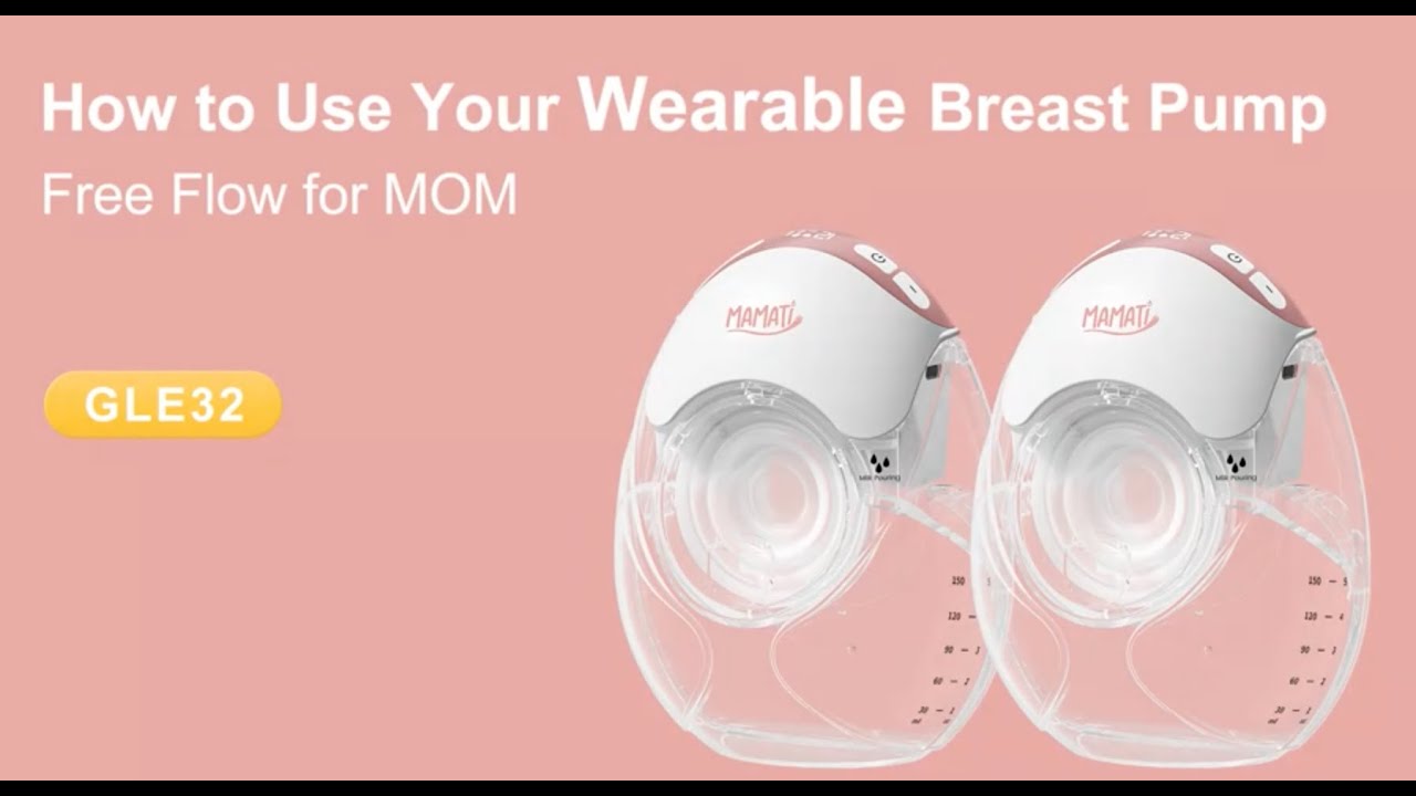 Mamati GLE32 Breast Pump Installation Guide