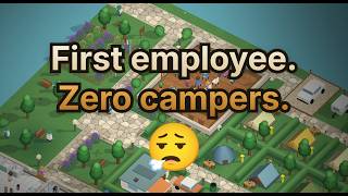 I hired my first employee 😮‍💨 | Camping Keeper: campsite tycoon 🏕️ screenshot 5