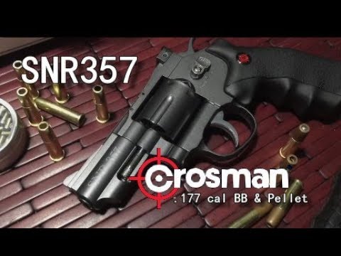 Details about   Crosman SNR357 Airgun Pistol Revolver CO2 .177 Cal BB & Pellet 495 fps 
