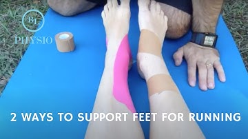 2 Ways to Stop Feet Rolling in for Running! BL Physio (RIF REV Series)