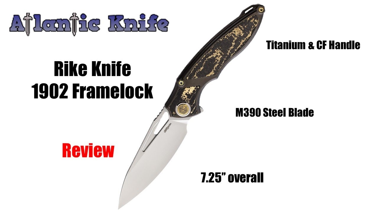 Rike Knife 1902 Framelock Folding Knife Review Atlantic Knife Reviews