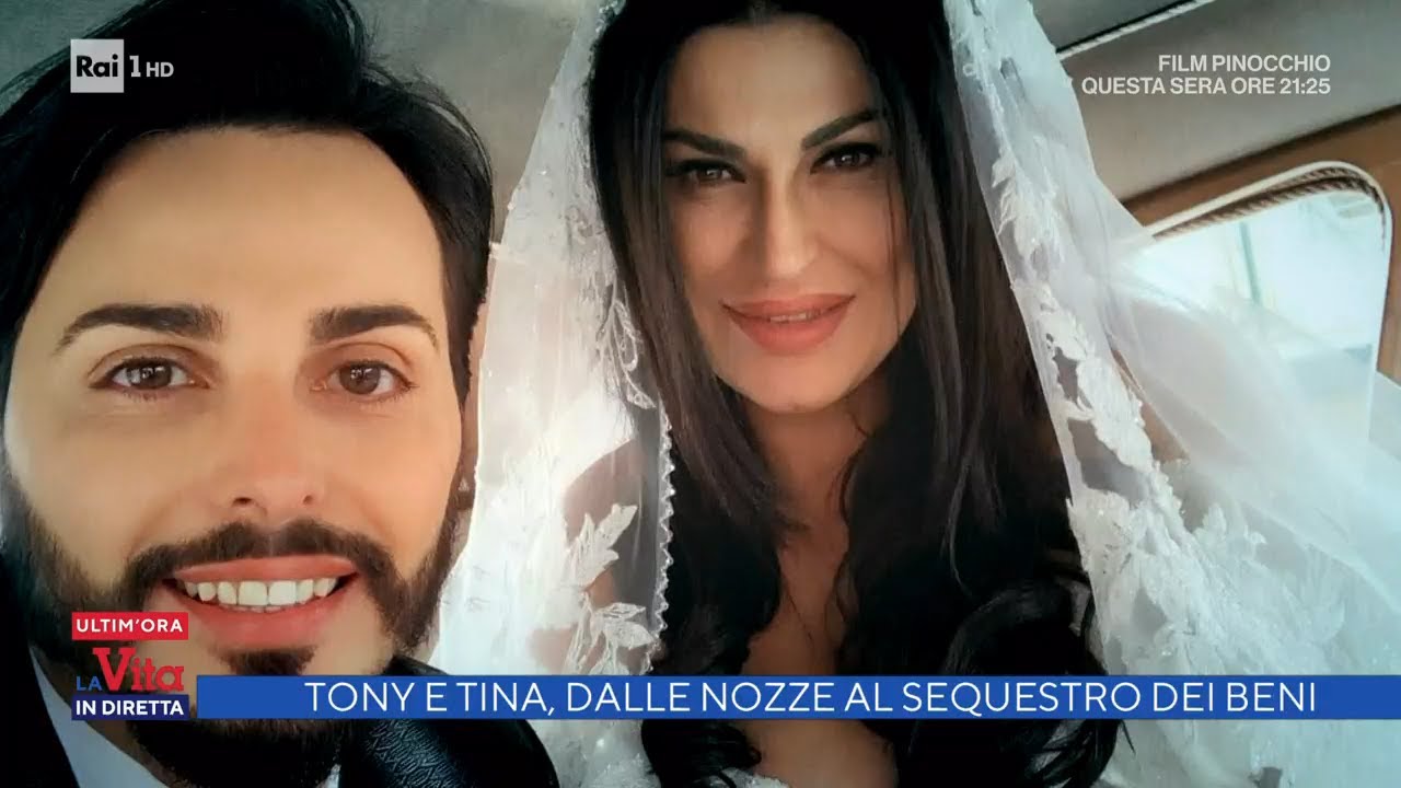 Tony Colombo e la moglie, dalle nozze al sequestro dei beni - La vita in diretta 22/12/2021
