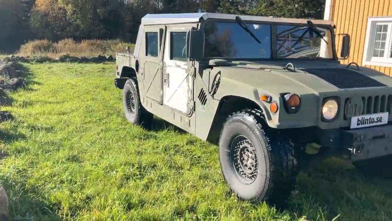 Lätt lastbil Humvee AM GENERAL M998 HMMWV