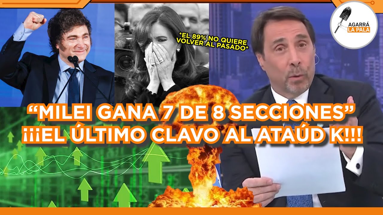 FEINMANN REVELÓ ENCUESTA BOMBA DE MILEI QUE CAMBIA TODO FRENTE A LOS K: "NO VAN VOLVER AL PASADO"