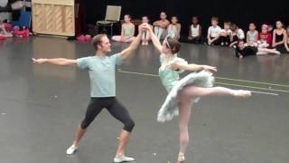 Snow Queen and King Rehearsal -- Nashville Ballet