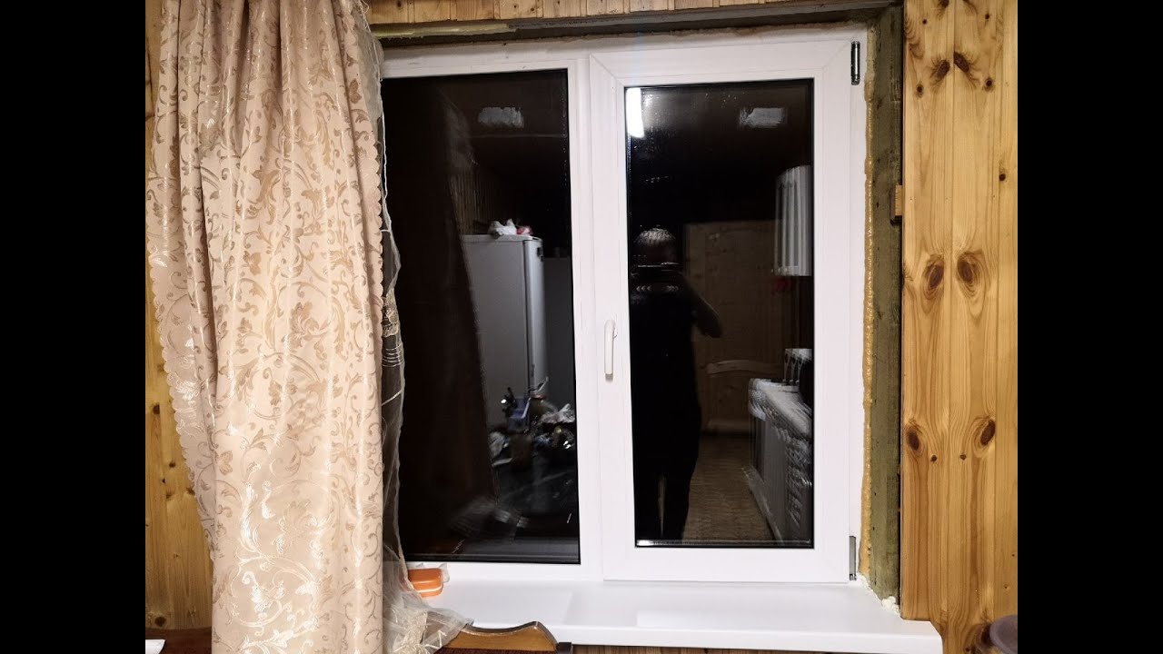 Установка пластикового подоконника в деревянном доме. Пошаговая ...