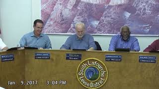 South Lafourche Levee District Meeting (1-9-17)
