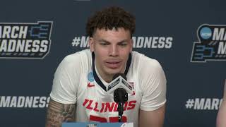 Illinois Second Round Postgame Press Conference - 2024 NCAA Tournament