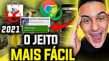 Como baixar o Free Fire sem ter o Play Store?