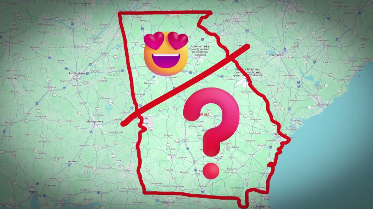 State Of Georgia Explained: Two States In One