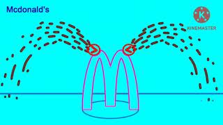 Mcdo Logo Crying Character Effects.